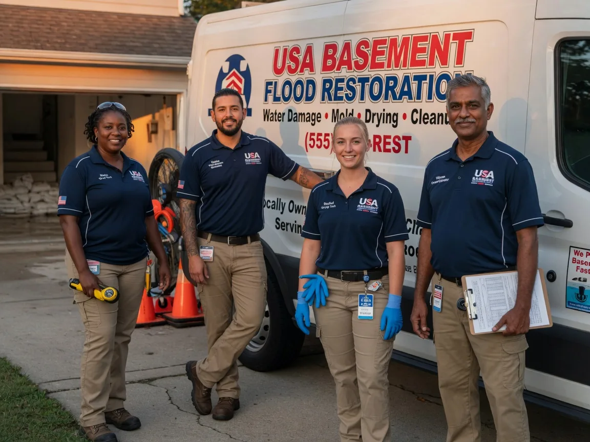 Basement Flood Cleanup company in Hope, MN